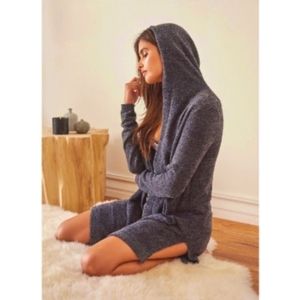Barefoot Dreams | CozyChic Lite Resort Cardi Cardigan Lounge Sweater with Hood